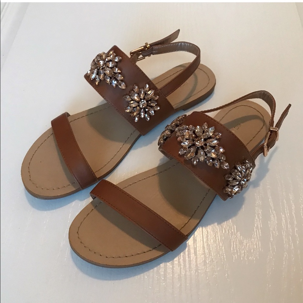 BCBGeneration Rhinestone Sandal